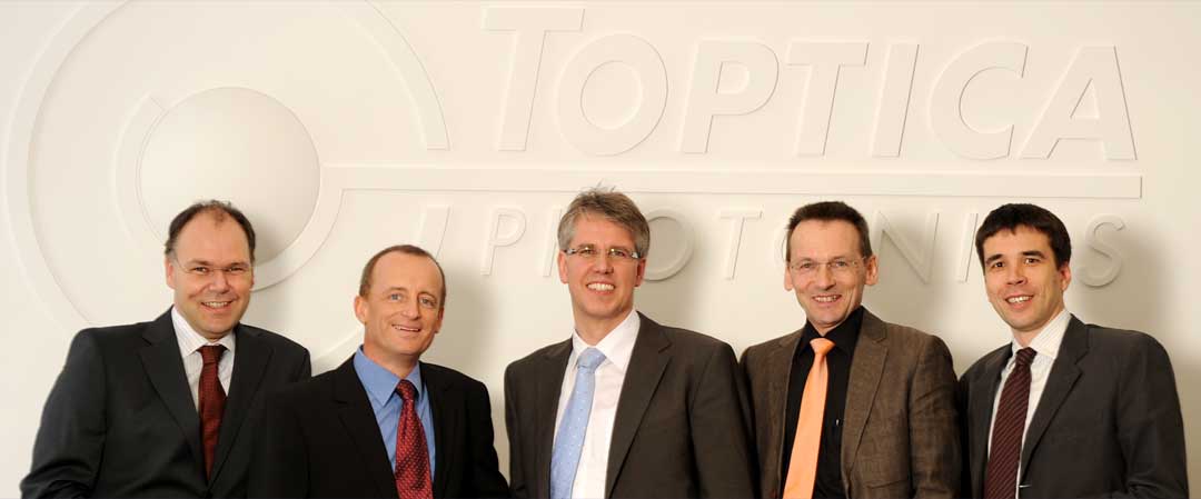 Walter Kraus Team Toptica Photonics Vice President